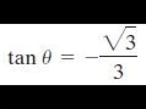 If sec() 3 and sin() < 0, find the values of the other five trigonometric functions. . Sqrt 3 3